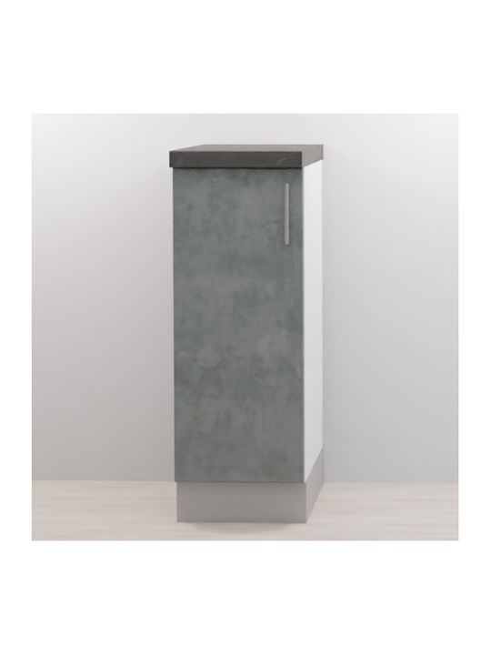 Cabinete de bucătărie de podea Glamour 30x48x82cm Marble Dark