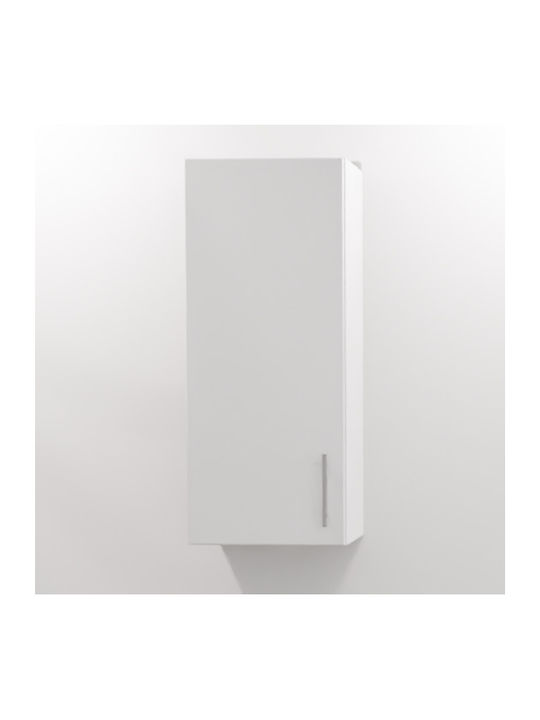 Elite Wall Cabinet White Soft L30xW30xH72cm