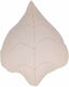 Baby Star Dekokissen für Wiege Blatt Ecru