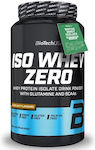 Biotech USA Iso Whey Zero With Glutamine & BCAAs Fără Gluten & Lactoză cu Aromă de Alune de pădure 908gr