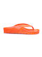 Level Anatomic Frauen Flip Flops in Orange Farbe