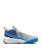 Team Hustle D 10 Kids Sports Shoes Basketball with Laces Gray
