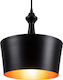 GloboStar Rockford Pendant Lamp E27 Black