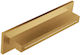 Almar Inox Rectangular Showerhead Gold Brushed ...