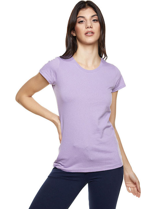 Bodymove T-Shirt Λιλά