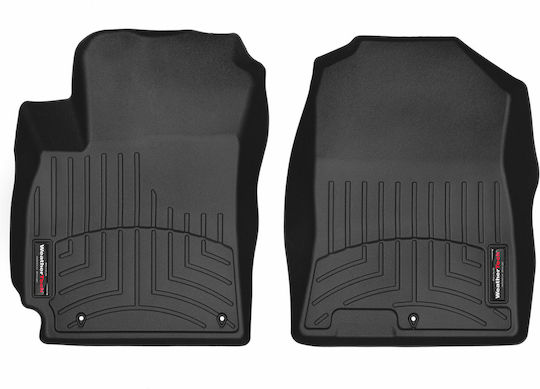 WeatherTech Предни Постелки 2бр от Маркуч за Hyundai Kona 2017 Черни