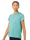 ASICS Women's Athletic T-shirt Turquoise