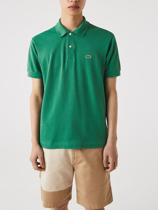 Lacoste Ανδρική Μπλούζα Polo Κοντομάνικη Πράσινη