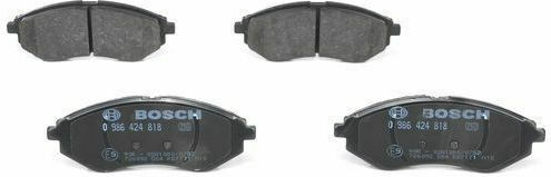Bosch Brake Pad Front 4pcs for Chevrolet Aveo / Kalos Daewoo Kalos