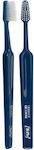 TePe Select Compact Manual Toothbrush Medium Navy Blue 1pcs