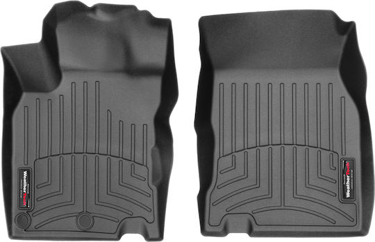 WeatherTech Covorașe Față 2buc din Furtun pentru Nissan Qashqai 2014-2020 Negre