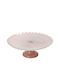 Espiel Atlas Cake Stand Pink 27x27cm