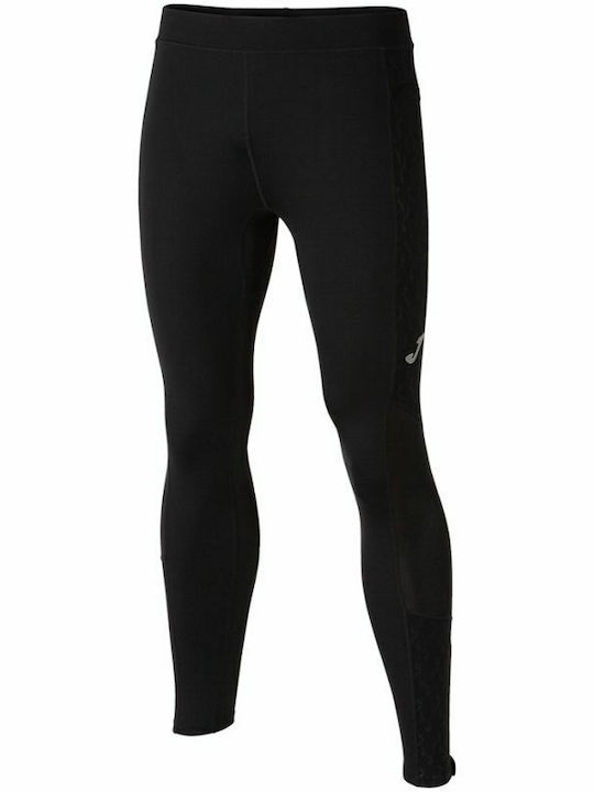 Joma Elite IX Herren Sportleggings Lang Schwarz