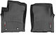 WeatherTech Front Mats 2pcs for Toyota Land Cruiser 2017-2021 Black