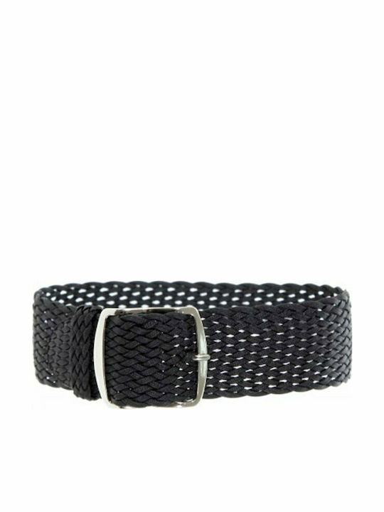 Tzevelion ART S137 Fabric curea Negru 18mm