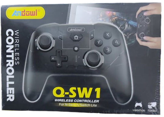 Andowl Q-SW1 Wireless Gamepad pentru Switch Negru