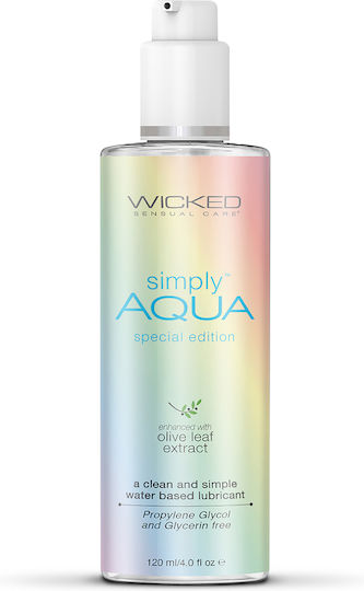 Wicked Simply Aqua Special Edition Water Based Lubricant Gel 120ml | Skroutz.mt Wicked Simply Aqua Special Edition Water Based Lubricant Gel 120ml | Skroutz.mt