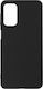 Senso Soft Touch Back Cover Σιλικόνης Μαύρο (Galaxy M52)