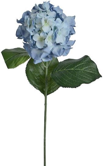 Künstlicher dekorativer Zweig Hortensie Pastel Blue 71cm Zaros