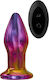 Dream Toys Glamour Glass Πρωκτική Σφήνα με Δυνατότητα Ασύρματης Λειτουργίας και Δόνηση