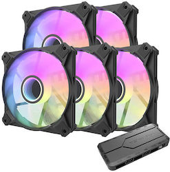Darkflash Infinity 8 5in1 Вентилатор За Кутия 120мм Darkflash Infinity 8 5in1 Вентилатор За Кутия 120мм