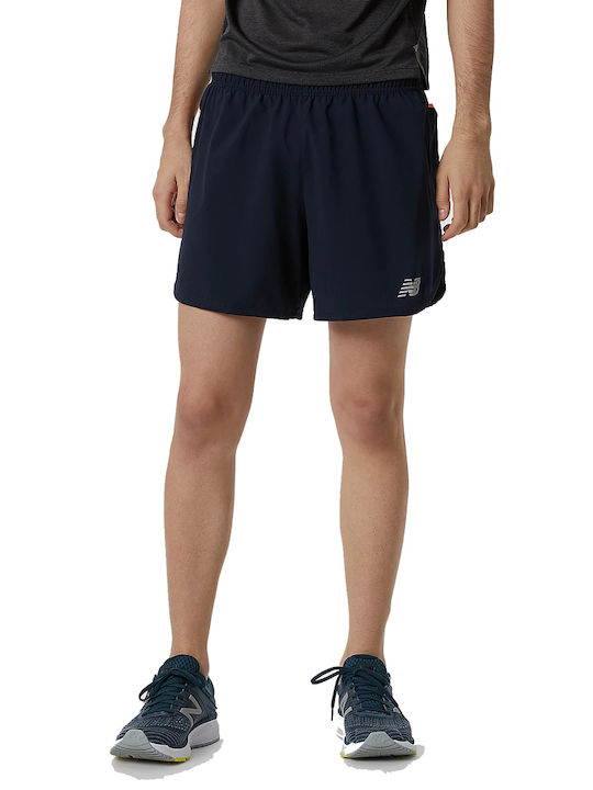 Impact Run Αθλητική Ανδρική Βερμούδα Navy Μπλε