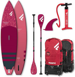 Fanatic Fanatic Diamond Air 12'6" Φουσκωτή Σανίδα SUP Ροζ