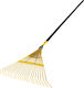 Topmaster 380804 Lawn Rake with Handle 22 Teeth