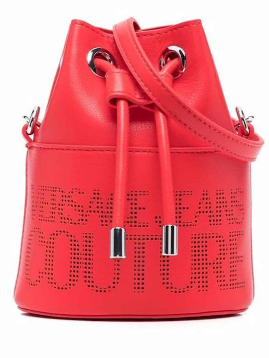 Versace Women's Pouch Crossbody Red