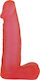 Dream Toys All Time Favorites 6inch Realistic Dildo Ρεαλιστικό Dildo με Όρχεις Red 15cm
