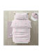 Borea Fairy Kids Duvet Cover Single Cotton Lilac 160x240cm