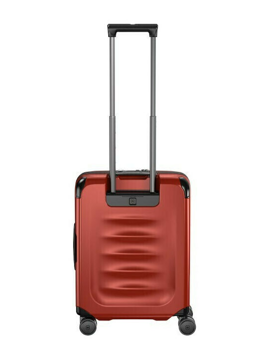 Victorinox Spectra 3.0 Expandable Global Βαλίτσα Ταξιδίου Καμπίνας Σκληρή Κόκκινη με 4 Ρόδες Ύψους 55εκ.