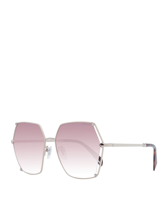 Police Women's Sunglasses with Gold Metal Frame SPLD31 0F72