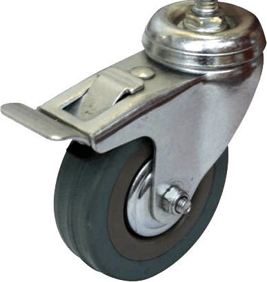 Ruotec 502.000.006.100 Ρόδα Περιστρεφόμενη με Φρένο 100x26mm