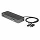 StarTech USB-A / USB-C Docking Station με HDMI/DisplayPort PD και συνδεση 2 Οθονών Γκρι (DK30C2DPEPUE)