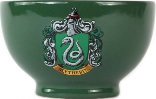 Graffiti Baby Food Bowl Harry Potter Slytherin made of Porcelain Green