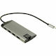 Inter-Tech GDC-802 USB-C Docking Station with HDMI 4K PD Ethernet Silver