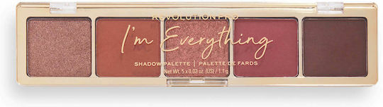 Revolution Beauty Pro Glam Παλέτα με Σκιές Ματιών σε Στερεή Μορφή I'm Everything