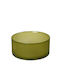 Espiel Caprice Διακοσμητικό Μπωλ Γυάλινο Lime 15x15cm