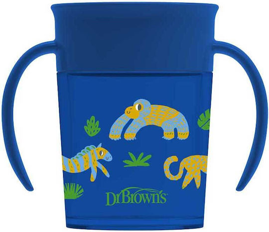 Dr. Brown's Baby Cup made of Plastic Blue 200ml for 6m+m+