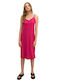 Vamp Women's Maxi Dress Beachwear Pink