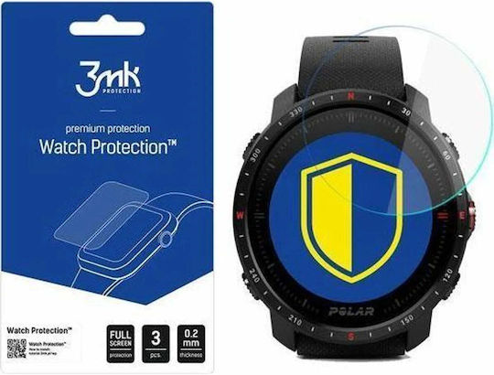 3MK Full Face Tempered Glass for the Polar Grit X Pro 3pcs