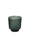 Espiel Caprice Candle Holder suitable for Tealights Glass Cypress 9.5cm 1pcs