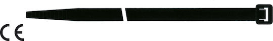 Maurer Plastic Cable Ties 360mm x 7.5mm in Black Color (100 pcs) 88509