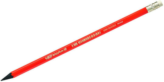 BIC Evolution Fluo 3086123425804 Pencil HB with Eraser 942882 (Μiscellaneous colours)