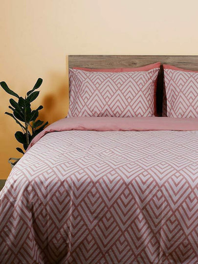 Sunshine 2036 Cotton Single Duvet Cover 170x250 2036 Pink