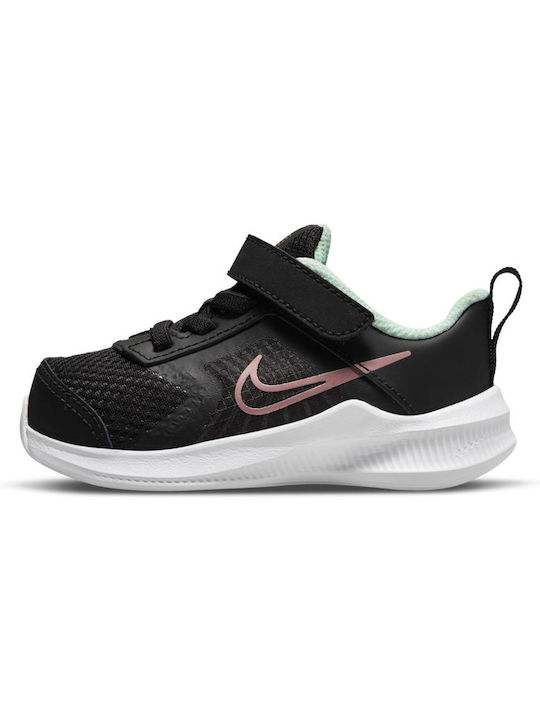 Downshifter 11 Αθλητικά Παιδικά Παπούτσια Running με Σκρατς Μαύρα