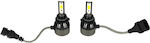 Carner Car HB4-9006 Light Bulb LED 6000K Cold White 12-24V 36W 2pcs C12 5500lm CRN-