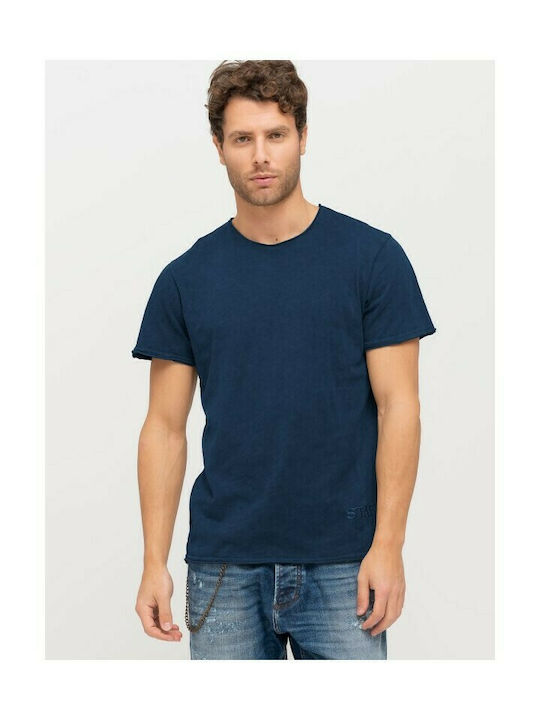 Staff Herren T-Shirt Kurzarm Marineblau