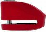 Abus 277-R Κλειδαριά Δισκόφρενου Μοτοσυκλέτας Κόκκινο Χρώμα